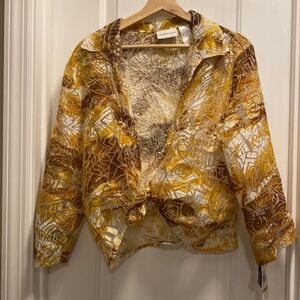 NWT Alfred Dunner African Queen cover up size 12